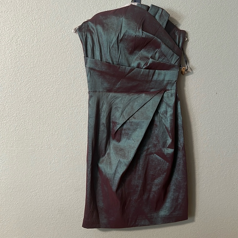 Small teal color dress